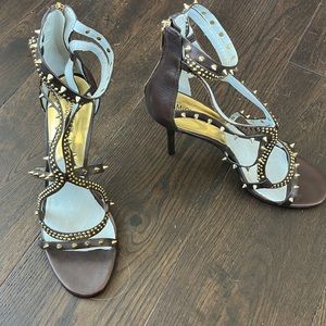 Never Worn Michael Kors studded heels